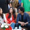 Shahrukh, Katrina & Anushka visit Yash Chopra's hometown, to promote their film Jab Tak Hai Jaan