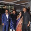Sunil Shetty, Navin Shetty, Mahek Shetty and Rohit Shetty at Mahek Shetty's Wedding Reception