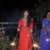 Rakhi Sawant celebrating Diwali with family in Mumbai