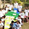 Boman Irani with the Doodle4Google contest 'Unity in Diversity'