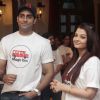 Abhishek Bachchan with wife Aishwarya Rai Bachchan at Magic Bus Children's Day celebrations at the M