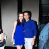 Sanaya Irani with friend at the launch of Production house Thoughtrain Entertainment