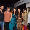 Nisha Jamwal with Dalip Tahil at Splendour collection launch hosted by Nisha Jamwal
