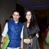 Television actress Rukhsar Rehman at Durga Jasraj's daughter Avani's wedding reception with Puneet in Mumbai.