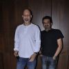 (L to R) Music directors Loy Mendonsa and Ehsaan Noorani at the film Vishwaroop press meet at Hotel JW Marriott in Juhu, Mumbai.