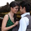 Tina Desai : A still of Tena Desae with Rajeev Khandelwal from the movie Table No. 21