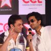 Sohail Khan and Ritesh Deshmukh at CCL broadcast tie up announcement with Star Network