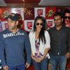 Salman Khan and Sonakshi Sinha at film DABANGG 2 promotions at Cafe Coffee Day