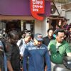 Salman Khan at film DABANGG 2 promotions at Cafe Coffee Day