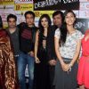 Milind, Anita, Yatin, Adhyayan, Ragini, Arun, Hrishita and Udita Goswami at music launch of film Dehraadun Diary in Cinemax, Andheri West Mumbai.