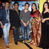 Rohit, Milind, Yatin, Anita and Ragini at music launch of film Dehraadun Diary in Cinemax, Andheri West Mumbai.