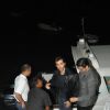 Hrithik Roshan at his birthday party on a yacht leaving from Gateway of India in Mumbai.