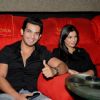 Arjun and Neha at the private screening