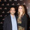 Adnan Sami with wife Roya Faryabi at the 4th anniversary party of COLORS Channel