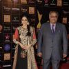 Sridevi with husband Boney Kapoor at Renault Star Guild Awards 2013