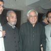 Rumi Jaffrey, Qausar Siddiqui, Kapil Sibal, Nazar Bijnori at Mushaira event