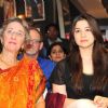 Annabel Mehta, Board member of NGO Apnalaya with grand daughter Sara Tendulkar during the 40th anniversary celebration of NGO Apnalaya in Mumbai.