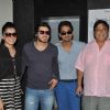Tapsee Pannu, Divyendu Sharma, Siddharth Narayan and David Dhawan at Film Chashme Baddoor Promotion