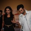 Ranbir Kapoor and Deepika Padukone at Film Yeh Jawaani Hai Deewani first look launch