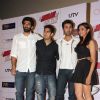 Aditya Roy Kapoor, Ayan, Ranbir Kapoor and Deepika Padukone at Yeh Jawaani Hai Deewani first look