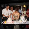 Mahhi Vij with Jay Bhanushali cutting the cake at Mahhi Vij's Birthday Celebration