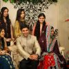 Fawad khan, Sanam saeed, Ayesha omar on the sets of zindagi gulzar hai