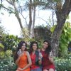 Sonali Sehgal, Sunny Leone and Archana Vijaya at Special shoot for XXX Energy Drink