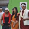 Rajpal Yadav, Gracy Singh & Ravi Kissen at Mahurat of Janta Vs Janardhan-Bechara Aam Aadmi