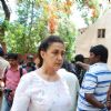 Nazi, wife of actor Ranjeet Visits Jia Khan's Residence at Juhu