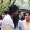 Shahrukh Khan and Parineeti Chopra at Priyanka Chopra's father's funeral
