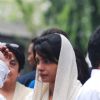 Priyanka Chopra at her father's funeral