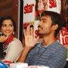 Sonam & Dhanush at the launch of Magna Star Week's latest issue