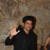 Farhan Akhtar address media at the Special Screening of film D-Day directed by Nikhil Advani