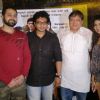 Sufi singer Mudasir Ali, Amol Kolhe, Manoj Joshi and Shailey Bidwaiker at Premier of film Rannbhoomi