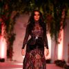 Neha Dhupia for the Aamby Valley India Bridal Fashion Week 2013