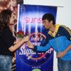 Sonakshi Sinha with India's Dancing Superstar contestant Loyola Dream team