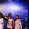 Dimple Kapadia and at the Unveiling of the Statue of Rajesh Khanna