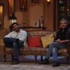 Ajay Devgn and Prakash Jha at Satyagraha's  Promotion on Comedy Nights with Kapil