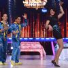 Priyanka Chopra performs with Shomant and Darsheel during the Promotions of Zanjeer