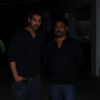 Producer-Director duo of the Film Madras Cafe at the screening