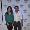 Ronit Roy with his wife Neelam at the Hard Rock Cafe Launch in Andheri