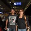 Mohit Suri and Udita Goswami were at Mumbai Airport leaving for SAIFTA