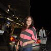 Rakshanda Khan was seen at Mumbai Airport leaving for SAIFTA