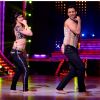 Lauren and Punit during a performance on Jhalak Dikhla Jaa