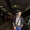 Manish Paul was seen at Mumbai Airport leaving for SAIFTA