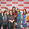 The Core team of Femina Magazine with Priyanka Chopra at the launch