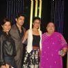 Zoya, Farhan and Adhuna Akhtar with Honey Irani at Rakesh Roshan's 64th birthday bash