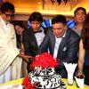 Adesh Shrivastava cuts his Birthday cake.