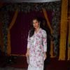 Sophie Chowdhary in a simple white dress at Salman Khan's Ganpati Visarjan