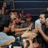 Ranbir meets his fans duribg the Promotion of his film Besharam